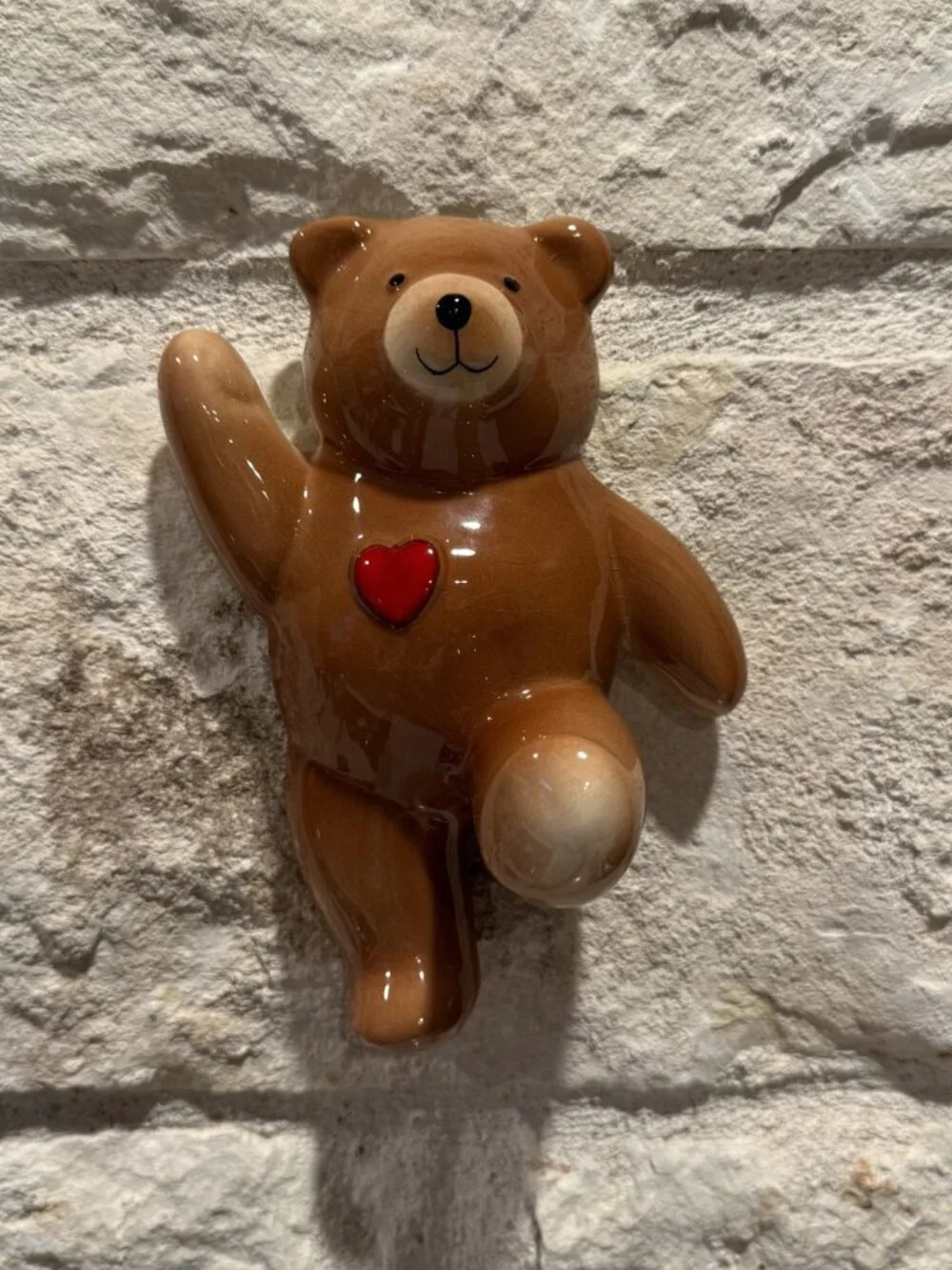 VTG Ceramic Bear Wall Hook